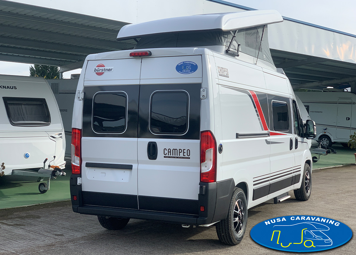 VENDIDO – CAMPER BURSTNER CAMPEO C600 TECHO