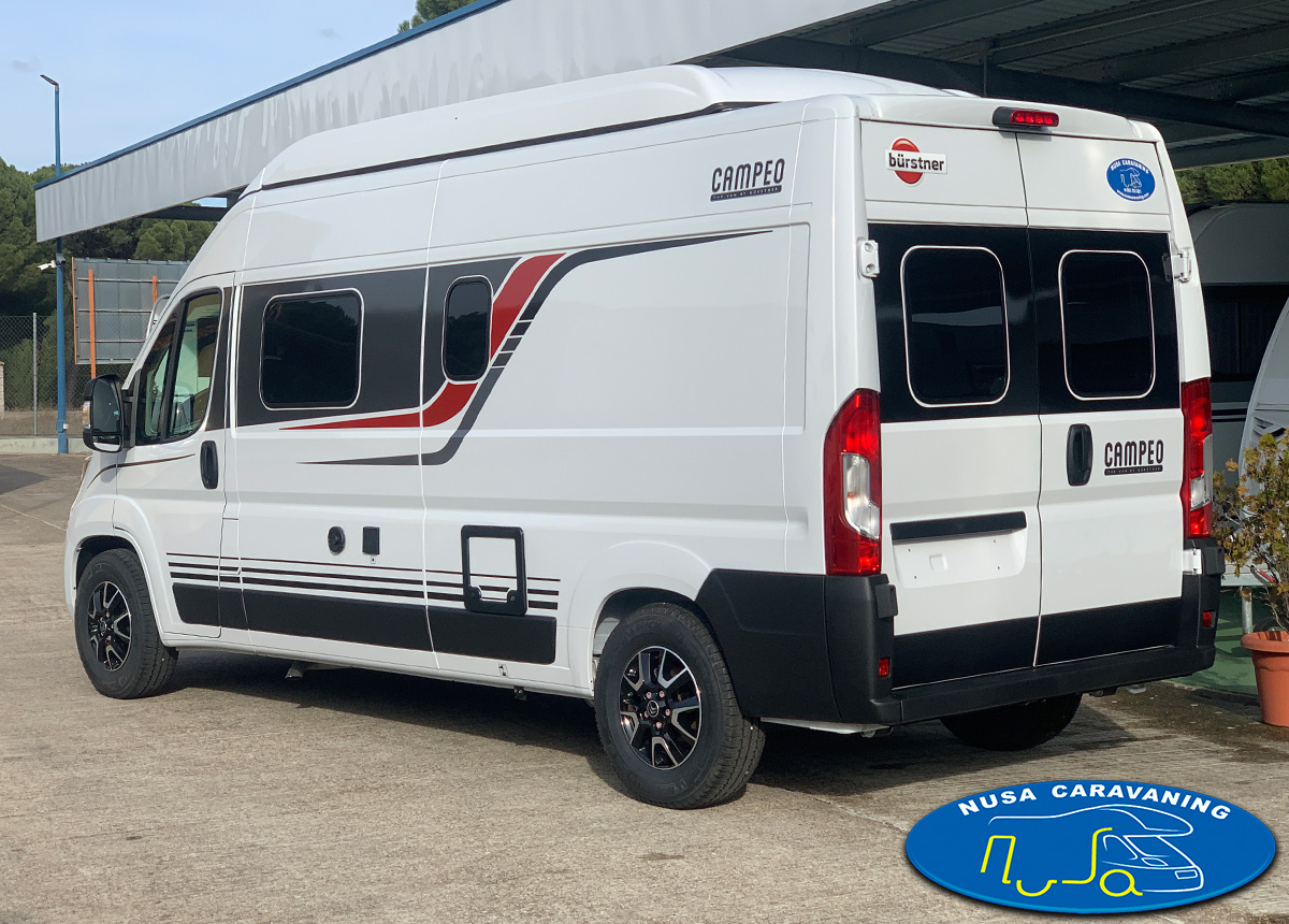 VENDIDO – CAMPER BURSTNER CAMPEO C600 TECHO