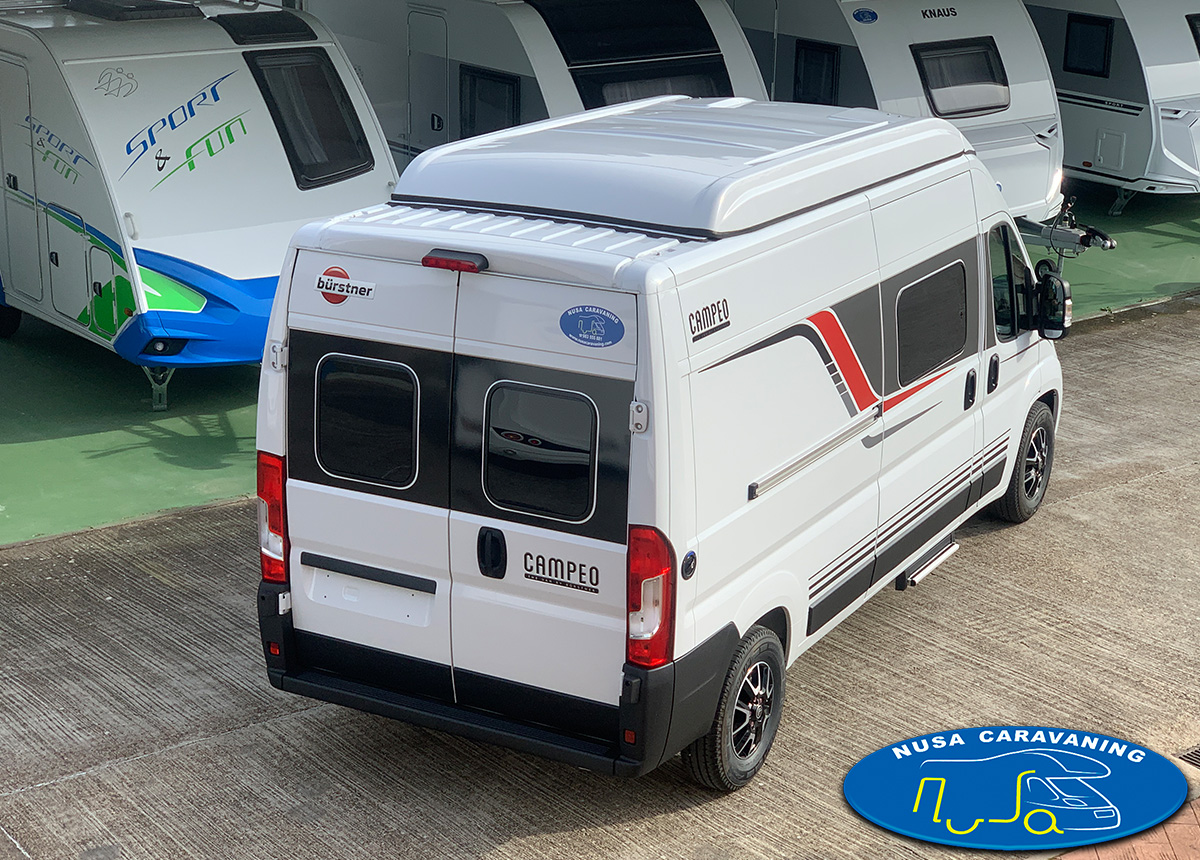 VENDIDO – CAMPER BURSTNER CAMPEO C600 TECHO